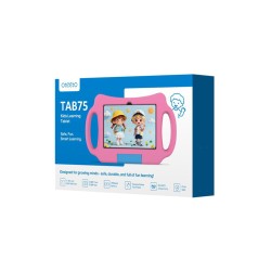 Tablet Kids Oteeto Tab75 6GB/256GB Wifi 7" Rosa Preto